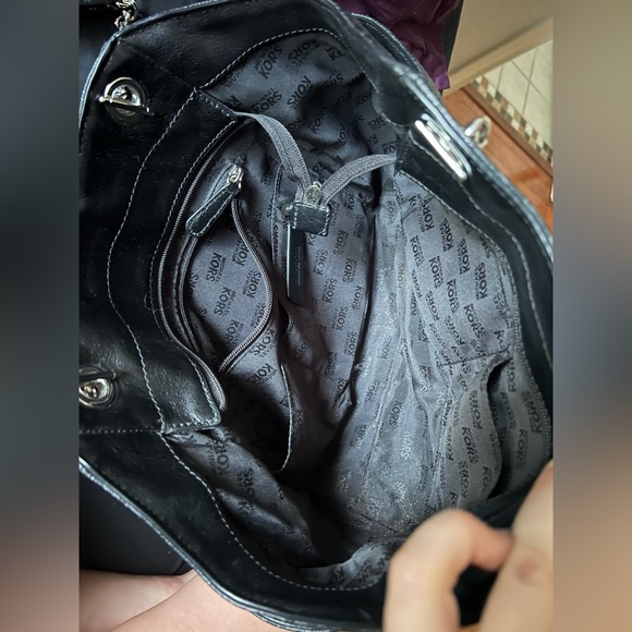 Black Logo Bag by Michael Kors - Picture 3 of 3